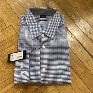 Men’s checkered dress shirt